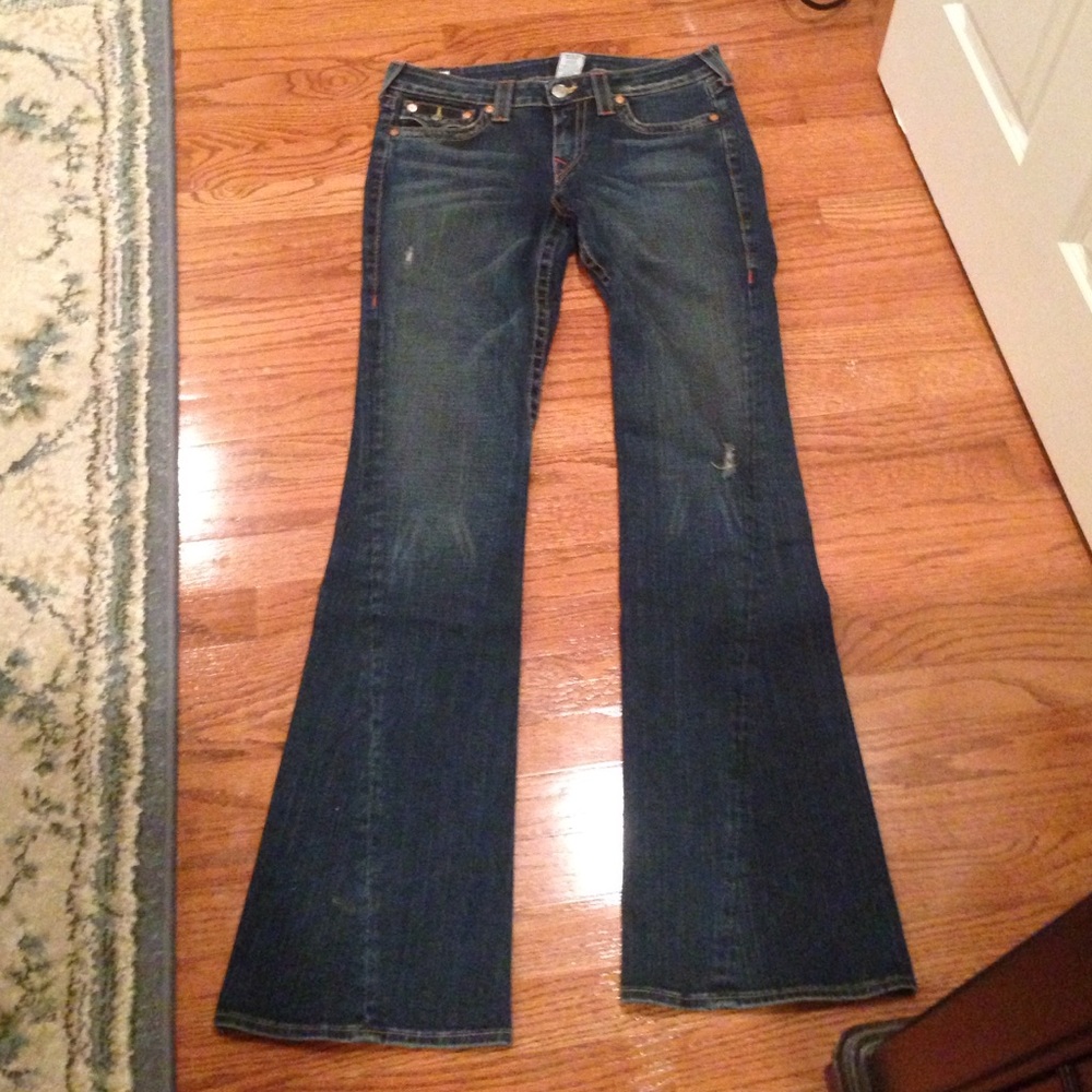Joey distressed True Religion jeans